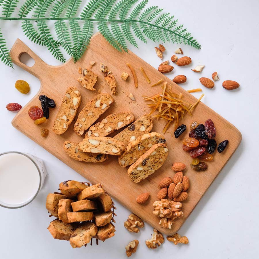 Biscotti - món bánh ăn vặt không lo béo