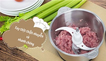 [Tư vấn] Chọn mua máy xay thịt nào tốt nhất 2020: Philips, Midimori, Tefal, Lock&lock hay Panasonic?