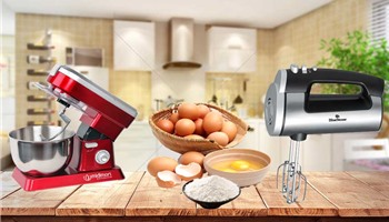 So sánh máy trộn bột cầm tay và máy trộn bột đa năng