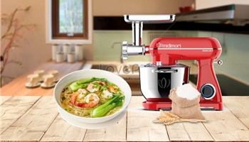 Làm mì tươi bằng máy trộn bột, bạn đã thử?